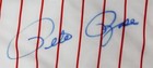 PETE ROSE Signed Majestic Cincinnati Reds Pinstripe Jersey JSA COA Size L — photo 2