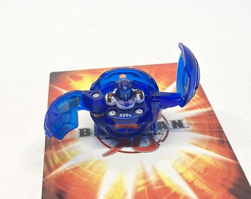 Bakugan Battle Brawlers Gorem Translucent Blue Aquos With Card 520G - 第 1/8 張圖片