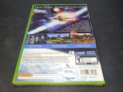 Phantasy Star Universe Sega Microsoft Xbox 360 BRAND NEW
