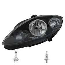 Halogen Scheinwerfer HauptScheinwerfer links H1 für Seat Leon inklusive Lampen