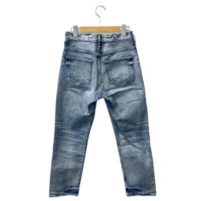 パンツ DONDUP Woman Pants Grey DP268BBF0018DHC6 904 Upper Heights Denim Pants Damaged Finish Women's 23