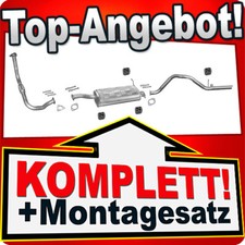 Auspuff für KIA SPORTAGE I 2.0 TD 4x4 SWB HARD TOP 1997-2003 +Rohr Auspuffanlage
