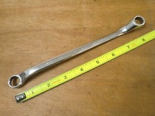 Armstrong Armaloy No. 872B 7/16" & 1/2" 12pt Offset Box Ring Wrench, Made in USA