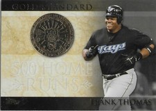 2012 Topps Gold Standard #GS-14 Frank Thomas Toronto Blue Jays HOF