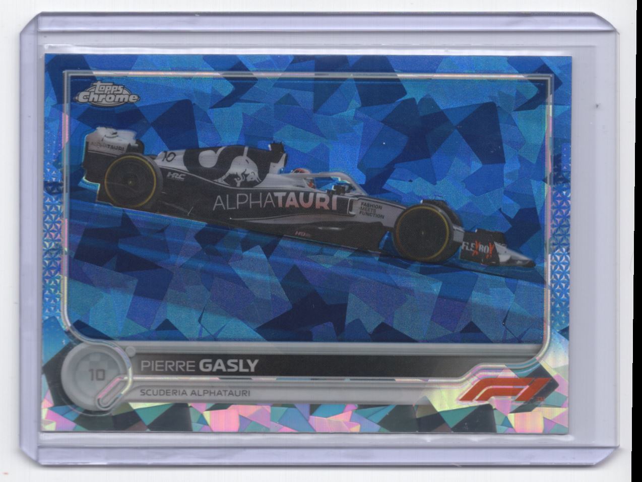 2022 Topps Chrome Formula 1 Sapphire / Pierre Gasly Scuderia AlphaTauri #121