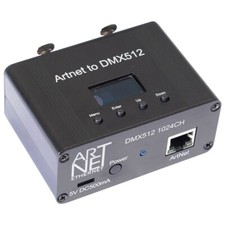 ARTNET to DMX512 Controller 2-Port Ethernet to DMX Adapter 1024CH Converter ty23