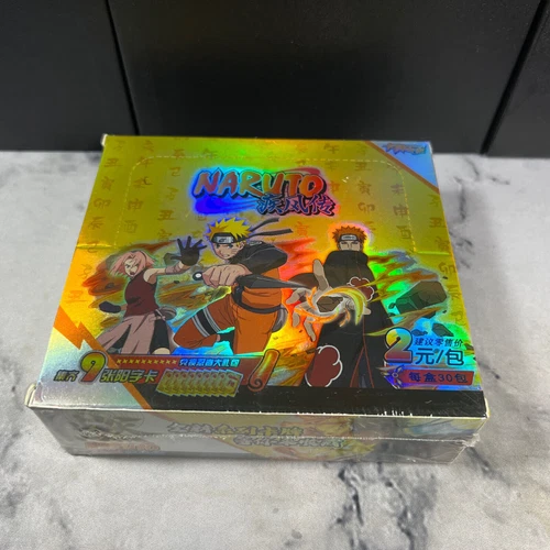 Naruto Trading Collectible Card Game Booster Box CCG TCG Gold Sage 30 Packs - Picture 1 of 5