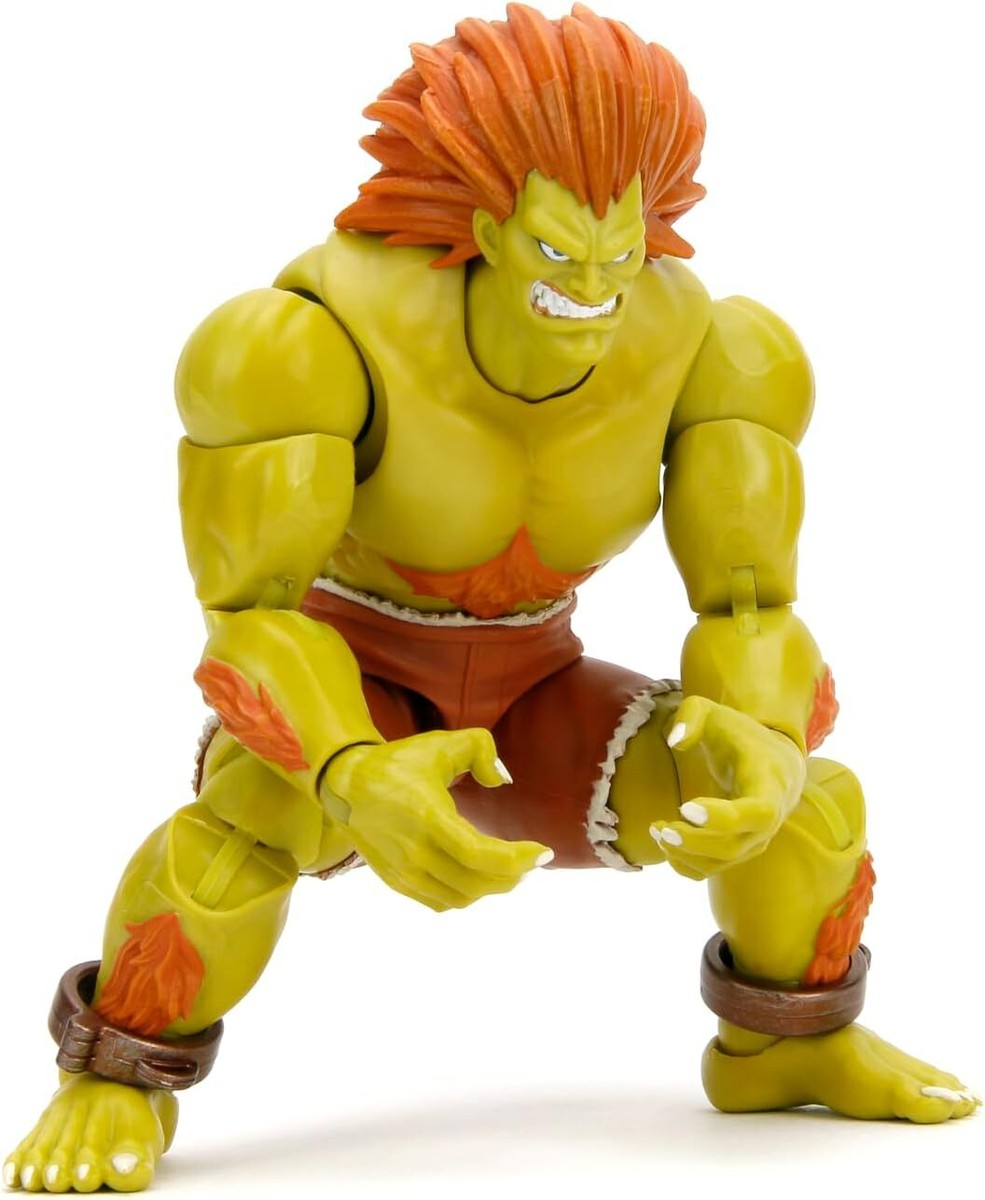 JADA Blanka ストリートファイタ ブランカ JD35173 1/12 Jada Toys Street Fighter II Blanka Deluxe 1:12 Action Figure