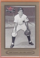 2002 FLEER FALL CLASSIC BASEBALL JERRY COLEMAN #71 YANKEES NMMT *A15266