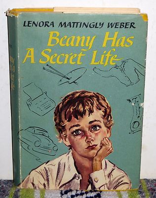 Beany Has A Secret Life Lenora Mattingly Weber Hcdj 1st Ed