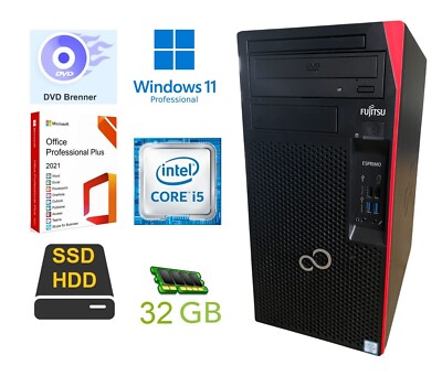 Office-PC | 4x 3,9 GHz | bis 32 GB RAM | bis 1 TB SSD | Win 11 Pro | Office 2021