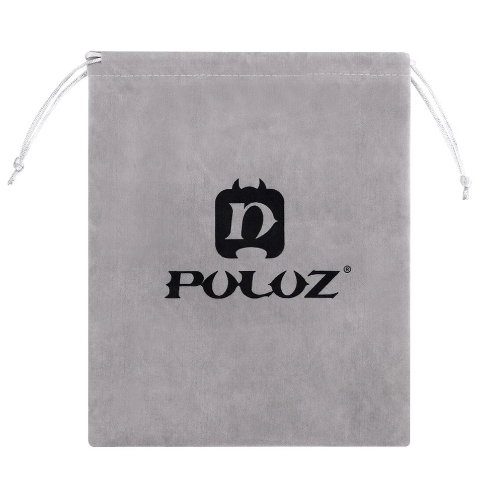 Bolsa de flanela macia PULUZ com cabo de retenção para câmeras esportivas GoPro/DJI/Xiaoyi - Imagem 2 de 4