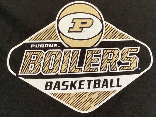 Basketball 🏀 Purdue University Boilermakers Mens black T-Shirt sz 3XL new NWOT