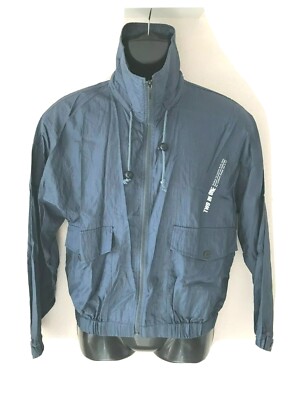 Descente (made in Japan) Lightweight Bomber Jacket Gray sz