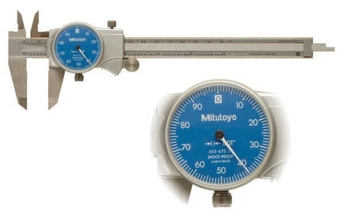 505-742-51J Mitutoyo Dial Caliper 6"