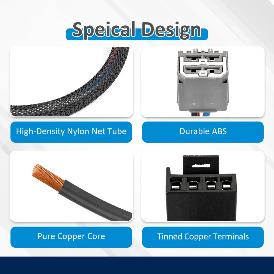 Adaptador de cableado de control de freno Plug & Play para Jeep Grand Wagoneer 2022-2023 2024 Foto 3 de 4