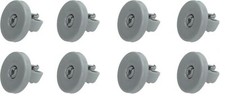 REX ELECTROLUX Kit da 8 Ruote Rotelle per Cestello Inferiore Lavastoviglie TTC