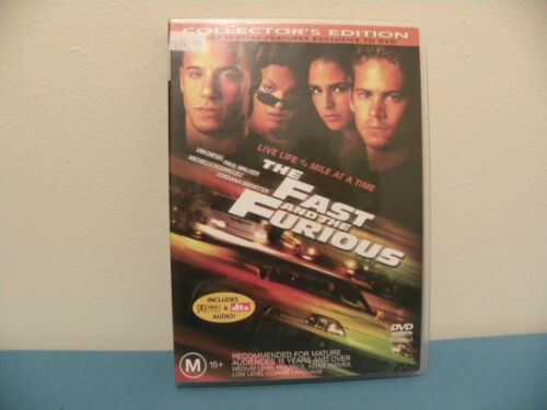 The Fast And The Furious - Collectors Edition - DVD - Region 4 - Picture 1 of 1