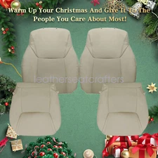 Driver / Passenger Bottom / Top Leather Seat Cover For 2008-2015 Lexus Lx570