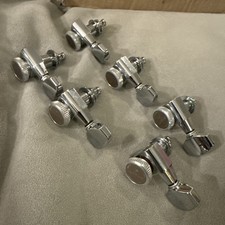GOTOH Peg Type Lock SG381 MG-T 07 C L6 Chrome Magnum Lock-Trad Japan USED clean