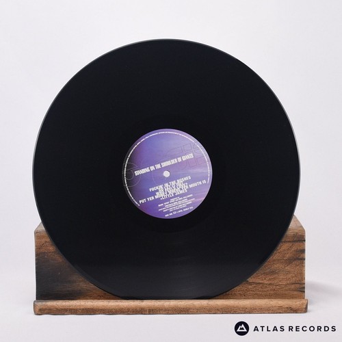 Oasis Standing On The Shoulder Of Giants A-1 B-1 LP Album Vinyl Record - EX/VG+ - Picture 6 of 10