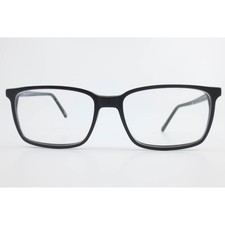 Timex T296 Eyeglasses Matte Black Rectangular Full Rim Frames 54-16-140 BK
