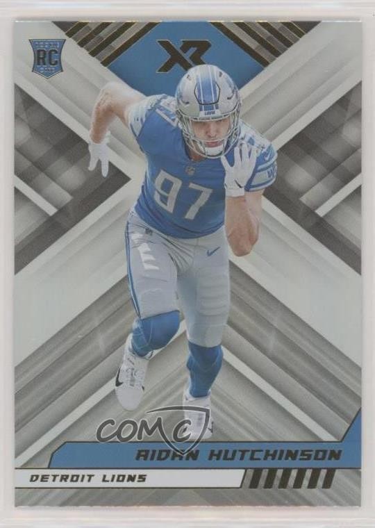 2022 Panini XR Rookies Aidan Hutchinson #113 0q84