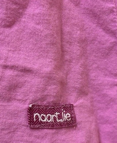 Naartjie Kids Girls Pink Floral Cotton Tiered Long Sleeved Dress Size XXL/8 - Picture 4 of 7