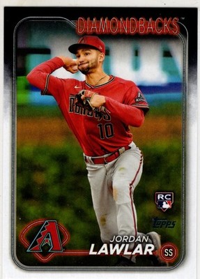 2024 Topps Series Two Baseball Jordan Lawlar No. 451 Arizona Diamondbacks