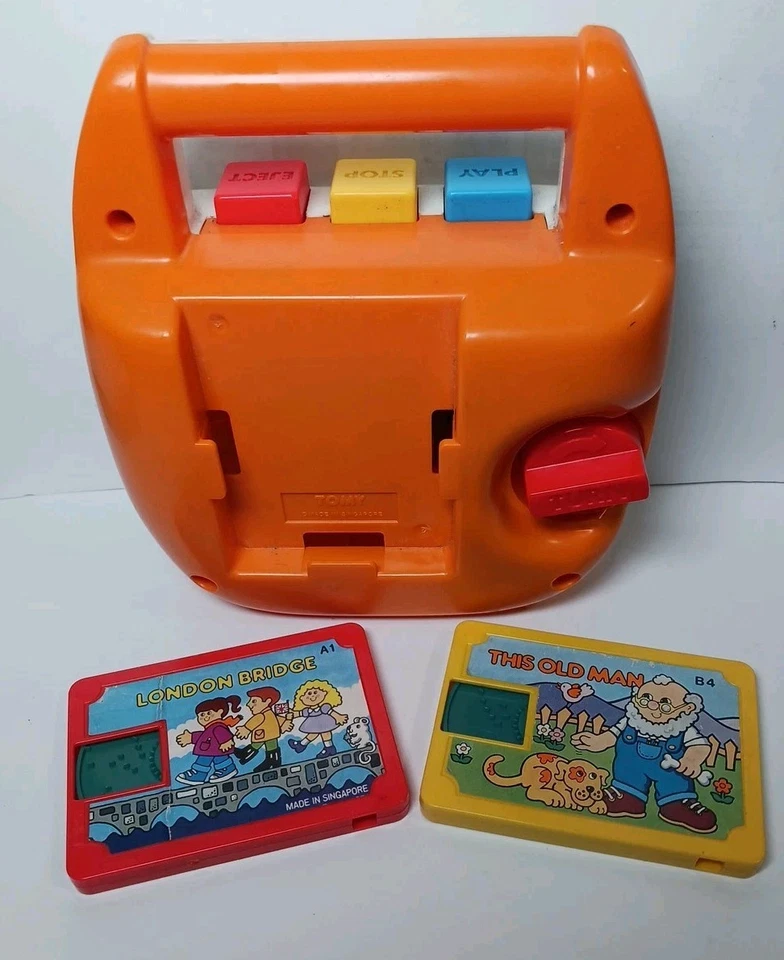 Vintage Tomy Bring Along A Song Music Player w/ 2 Cassettes Works Read Desc - Image 2 of 2