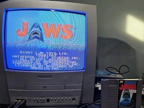 Jaws 1987 NES Nintendo Game Cart Authentic Tested & Working