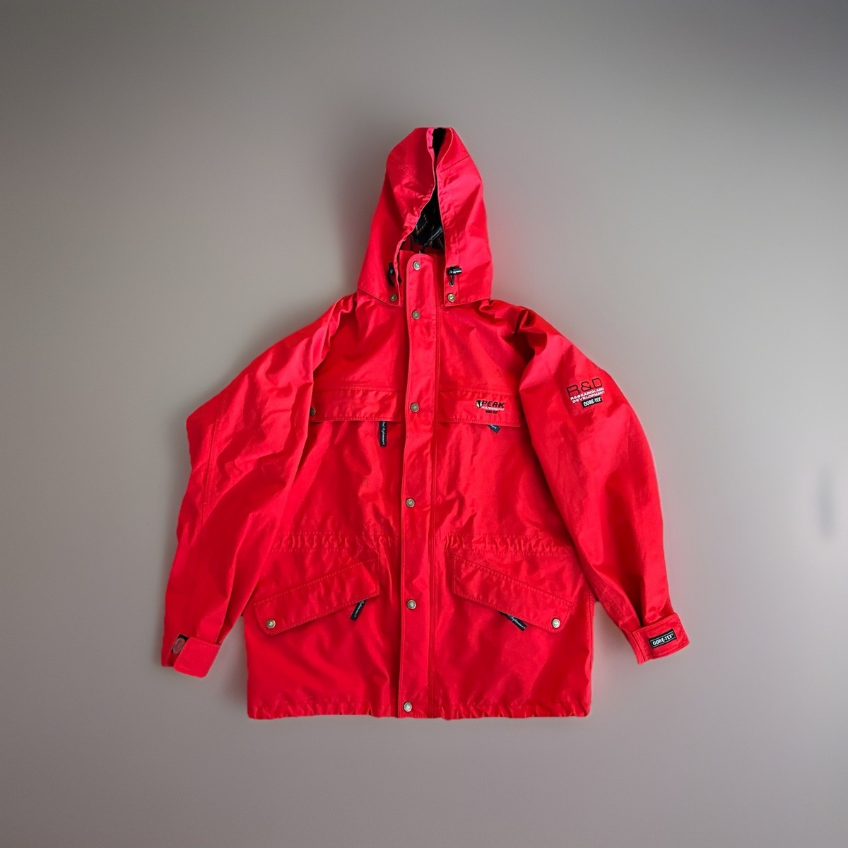Peak Performance R&D GORE-TEX PRO ジャケット Vtg Peak Performance R&D Gore-Tex Shell Jacket Removable Fleece