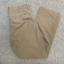 Polo Ralph Lauren Mens Pants 34x30 Fits 34x29 Stretch Classic Fit Chino Tan