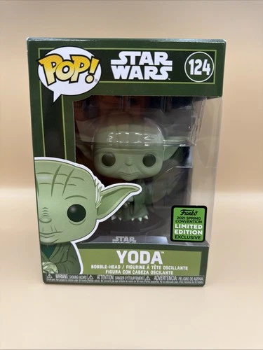 Funko Pop! Star Wars: Yoda #124 - 2021 Spring Convention Exclusive