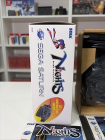 Nights Into Dreams (Sega Saturn) Big Box w/3D Control Pad Complete CIB Reg Card