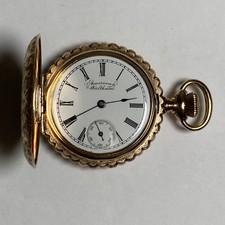 RARE Waltham 14k Gold Filled Model 1891 Grade 62,Size 0s,11j Est Yr 1894-1895
