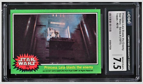 1977 ⭐ CGC 7.5 Star Wars  Princess Leia Blasts The Enemy #210