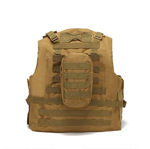 Tactical MOLLE Airsoft Vest Adjustable Paintball Combat Training Vest - Picture 5 of 5