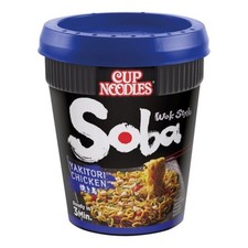Nissin Soba Yakitori Chicken Cup Noodles 8 x 90g