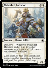 Makeshift Battalion (RVR-022) - common - Foil Near Mint