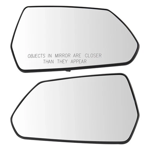For Chevy Camaro 20-24 TRQ Driver & Passenger Side View Mirror Glass Set