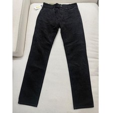 Goodfellow Corduroy Pants Mens 30x32 Slim Fit Black Five Pocket NWT