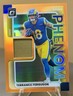 2025 Donruss Optic Rookie Phenom Terrance Ferguson Neon Orange Prizm RC MEM /49