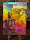 1992 Upper Deck International Basketball Spanish Michael Jordan #EB1 PSA 8