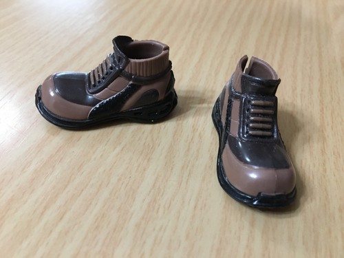 Barbie My Scene Hudson Ken Doll's Jammin' In Jamaica Brown Lace Up Sneaker Shoes