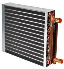 Central Boiler Water-to-Air Heat Exchanger 220K BTU Coil 24" x 24"  (111)