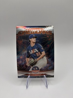 2026 Panini Stars & Stripes #11 Tyler Bremner USA Collegiate Team Fireworks