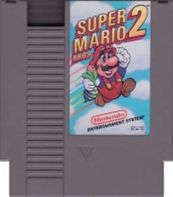 Super Mario Brothers 2 Rare NES Nintendo Game Bros II