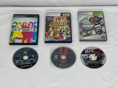 Playstation 2 and 3 / Xbox Video Game lot.  (bin #4)