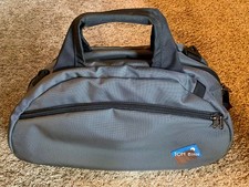 Tom Bihn Old School Carry All - Nebulous Gray w/ Acai Purple Interior